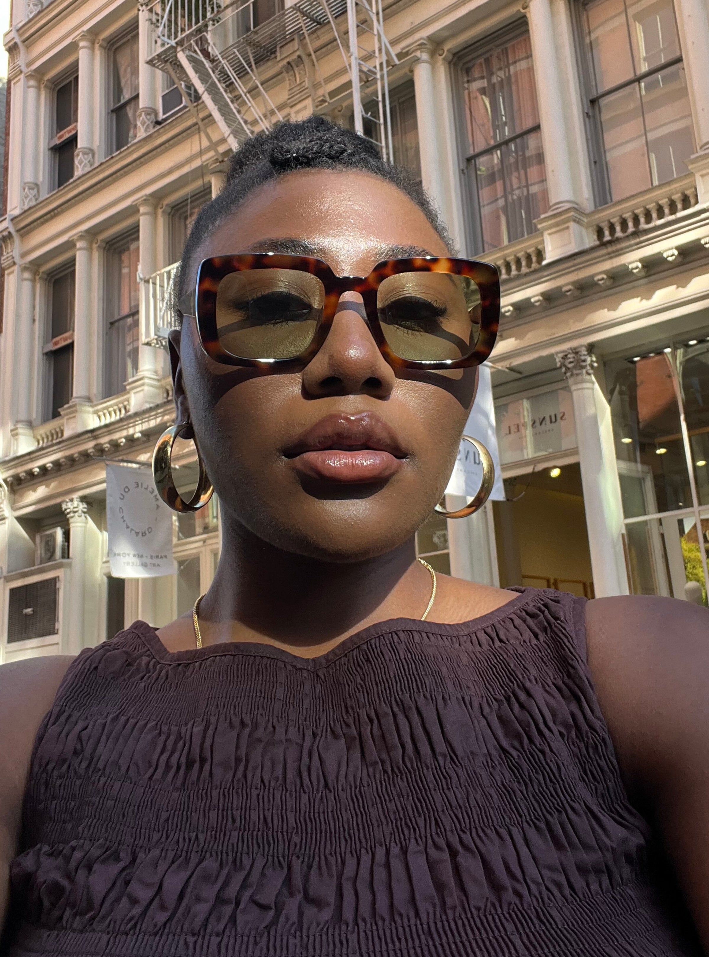 María Bernad // Oversized, Comfortable Sunglasses